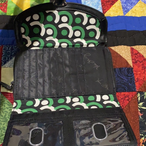 Vera Bradley Imperial Rose Pattern Wallet Wristlet - Picture 4 of 13